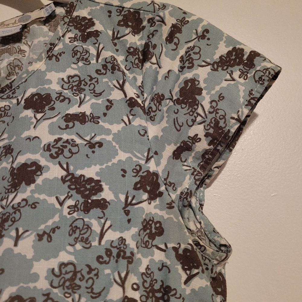 Cotton Boden Top with Cap Sleeve - Size 4